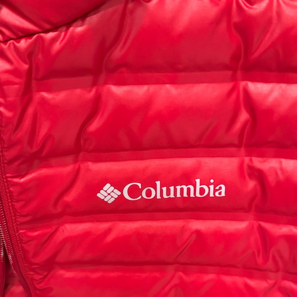 Columbia Men’s Fast Forward Puffer-Vibrant Red-Large - Picture 2 of 10